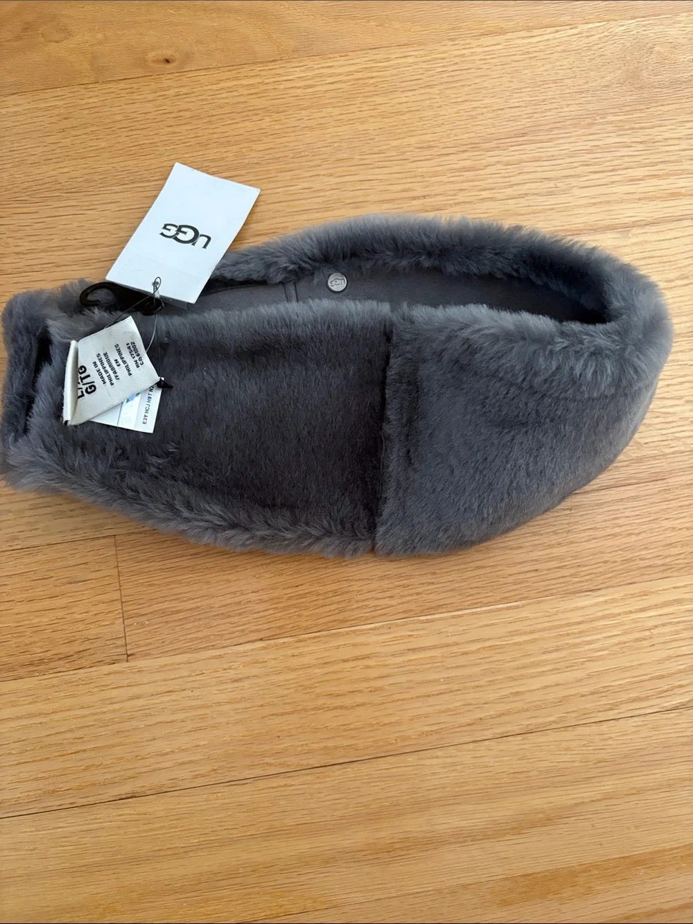 UGG Grey Soft Headband Earmuffs